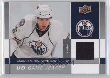 2009-10 Upper Deck - Game Jersey Series 2 #GJ2-MP - Marc-Antoine Pouliot