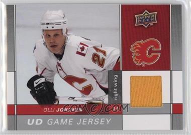 2009-10 Upper Deck - Game Jersey Series 2 #GJ2-OJ - Olli Jokinen