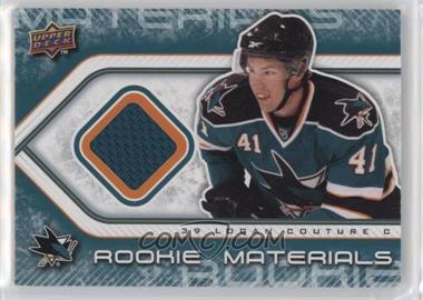 2009-10 Upper Deck - Rookie Materials #RM-LO - Logan Couture