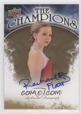 2009-10 Upper Deck - The Champions - Gold Autographs #CH-RF - Rachael Flatt