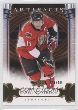 2009-10 Upper Deck Artifacts - [Base] - Gold #30 - Daniel Alfredsson /50