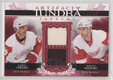 2009-10 Upper Deck Artifacts - Tundra Tandems - Red #TT-CR - Chris Chelios, Brian Rafalski /50