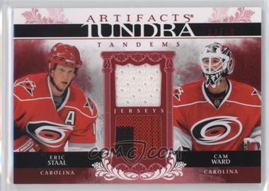 2009-10 Upper Deck Artifacts - Tundra Tandems - Red #TT-SW - Eric Staal, Cam Ward /50