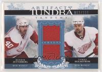 Henrik Zetterberg, Tomas Holmstrom #/100