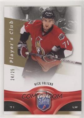 2009-10 Upper Deck Be a Player - [Base] - Player's Club #39 - Nick Foligno /25