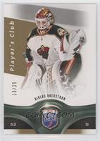 Niklas Backstrom #/25