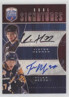 2009-10 Upper Deck Be a Player - Dual Signatures #S2-HM - Victor Hedman, Tyler Myers