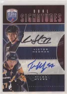 2009-10 Upper Deck Be a Player - Dual Signatures #S2-HM - Victor Hedman, Tyler Myers