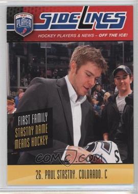 2009-10 Upper Deck Be a Player - Sidelines #S42 - Paul Stastny