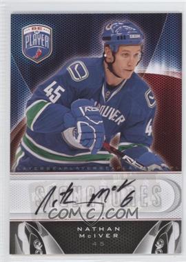 2009-10 Upper Deck Be a Player - Signatures #S-NM - Nathan McIver