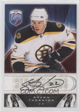 2009-10 Upper Deck Be a Player - Signatures #S-TH - Shawn Thornton