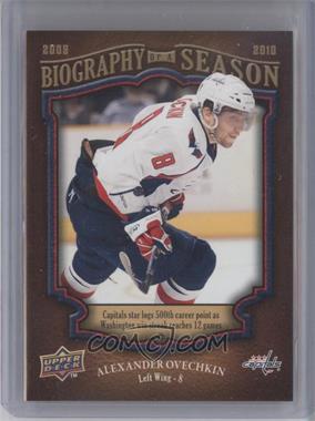 2009-10 Upper Deck Biography of a Season - [Base] #BOS22 - Alex Ovechkin