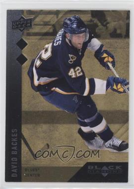 2009-10 Upper Deck Black Diamond - [Base] - Gold #130 - David Backes /10