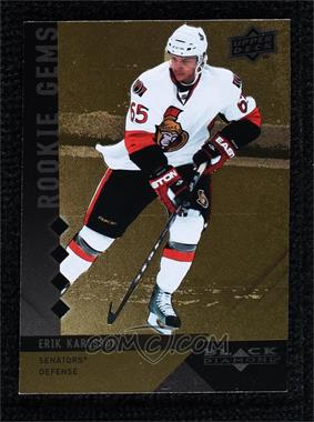 2009-10 Upper Deck Black Diamond - [Base] - Gold #207 - Rookie Gems - Erik Karlsson /10