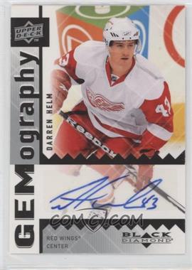 2009-10 Upper Deck Black Diamond - Gemography #GDH - Darren Helm [EX to NM]