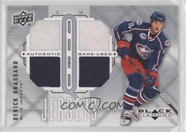 2009-10 Upper Deck Black Diamond - Quad Jerseys #QJ-BR - Derick Brassard