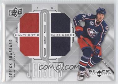 2009-10 Upper Deck Black Diamond - Quad Jerseys #QJ-BR - Derick Brassard