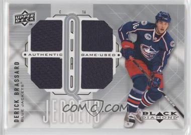 2009-10 Upper Deck Black Diamond - Quad Jerseys #QJ-BR - Derick Brassard