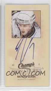 2009-10 Upper Deck Champ's - Mini Signatures #CS-NG - Nathan Gerbe