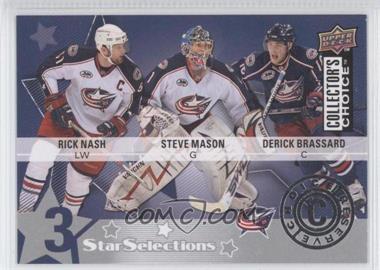 2009-10 Upper Deck Collector's Choice - [Base] - Choice Reserve #209 - Rick Nash, Steve Mason, Derick Brassard