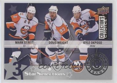 2009-10 Upper Deck Collector's Choice - [Base] - Choice Reserve #219 - Mark Streit, Doug Weight, Kyle Okposo