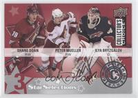 Shane Doan, Peter Mueller, Ilya Bryzgalov