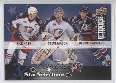 2009-10 Upper Deck Collector's Choice - [Base] #209 - Rick Nash, Steve Mason, Derick Brassard