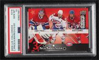 Carey Price, Andrei Markov, Scott Gomez [PSA 10 GEM MT]