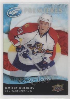 2009-10 Upper Deck Ice - [Base] #155 - Ice Premieres - Dmitry Kulikov /499