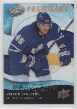 2009-10 Upper Deck Ice - [Base] #177 - Ice Premieres - Viktor Stalberg /99