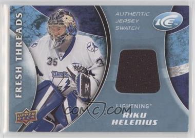 2009-10 Upper Deck Ice - Fresh Threads #FT-RH - Riku Helenius