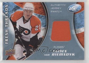 2009-10 Upper Deck Ice - Fresh Threads #FT-VA - James van Riemsdyk