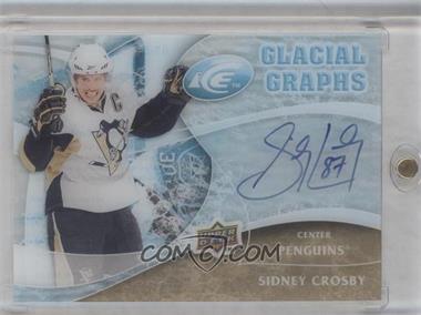 2009-10 Upper Deck Ice - Glacial Graphs #GG-SC - Sidney Crosby