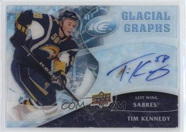 2009-10 Upper Deck Ice - Glacial Graphs #GG-TK - Tim Kennedy [Poor to Fair]