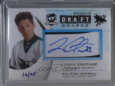 2009-10 Upper Deck The Cup - Auto Rookie Draft Boards #DB-LC - Logan Couture /25 [Noted]