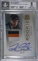 Autographed Rookie Patch - Logan Couture [BGS 8 NM‑MT] #/39