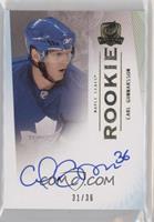 Autographed Rookie - Carl Gunnarsson #/36