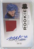 Autographed Rookie Patch - Michael Sauer #/32