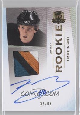 2009-10 Upper Deck The Cup - [Base] - Gold Rainbow #168 - Autographed Rookie Patch - Frazer McLaren /68