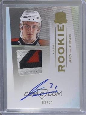 2009-10 Upper Deck The Cup - [Base] - Gold Rainbow #179 - Autographed Rookie Patch - James van Riemsdyk /21