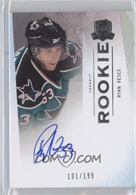 2009-10 Upper Deck The Cup - [Base] #105 - Autographed Rookie - Ryan Vesce /199