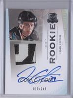 Autographed Rookie Patch - Logan Couture #/249