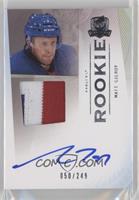 Autographed Rookie Patch - Matt Gilroy #/249