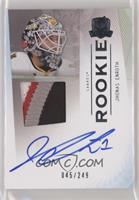 Autographed Rookie Patch - Jhonas Enroth #/249