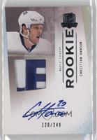 Autographed Rookie Patch - Christian Hanson #/249