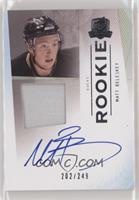 Autographed Rookie Patch - Matt Beleskey #/249