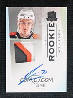 Autographed Rookie Patch - James van Riemsdyk #/99