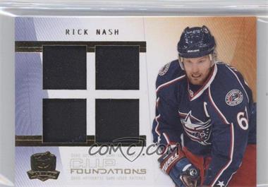 2009-10 Upper Deck The Cup - Cup Foundations - Patches #CF-RN - Rick Nash /10