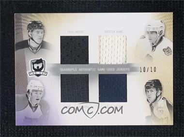 2009-10 Upper Deck The Cup - Cup Foursomes #CF-PKVW - Colin Wilson, James van Riemsdyk, Patrick Kane, Zach Parise /10