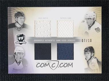 2009-10 Upper Deck The Cup - Cup Foursomes #CF-PKVW - Colin Wilson, James van Riemsdyk, Patrick Kane, Zach Parise /10